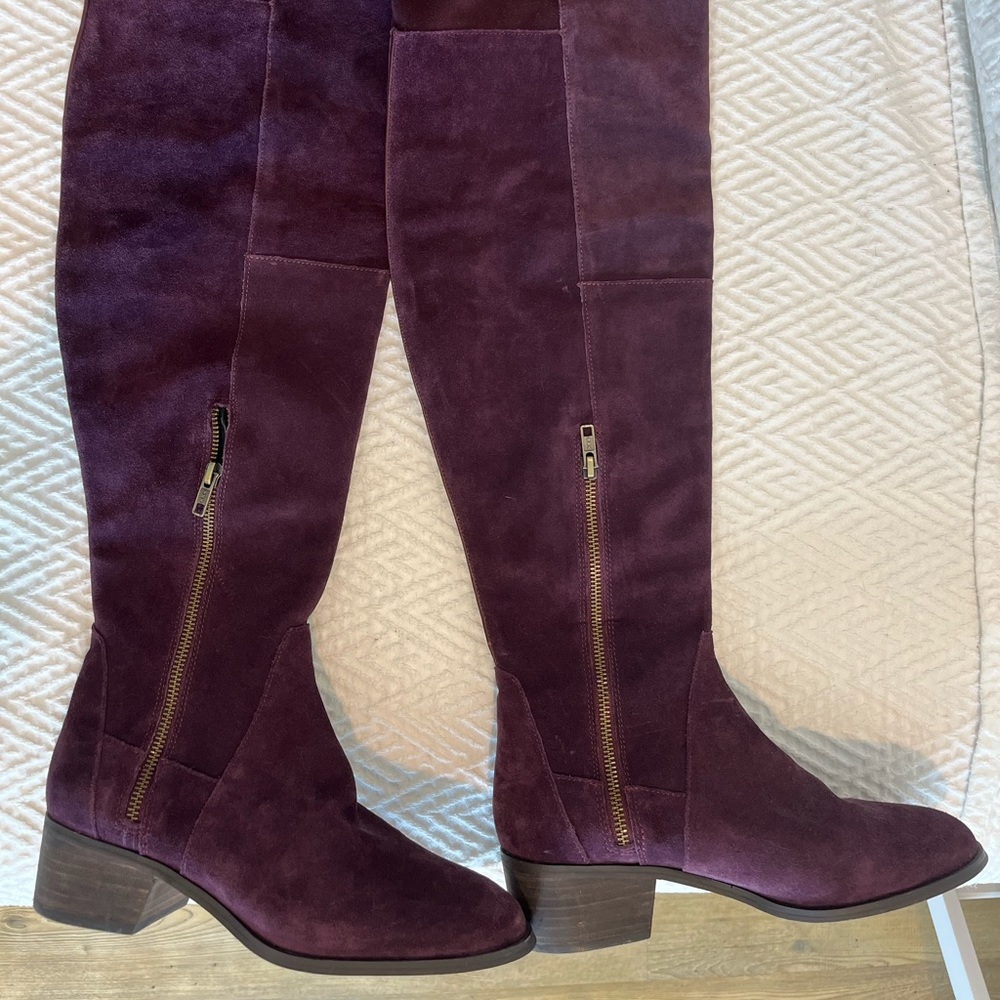 Free People Suede Boots Size 8